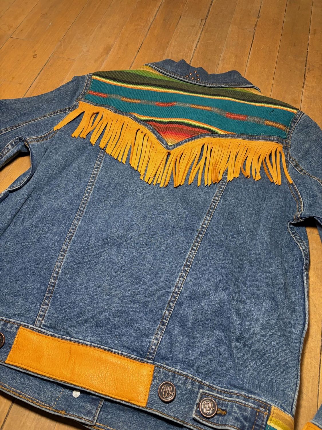 One of a Kind Custom Denim Jacket No. 271