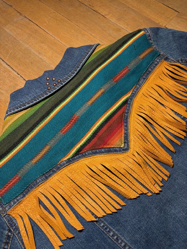 One of a Kind Custom Denim Jacket No. 271
