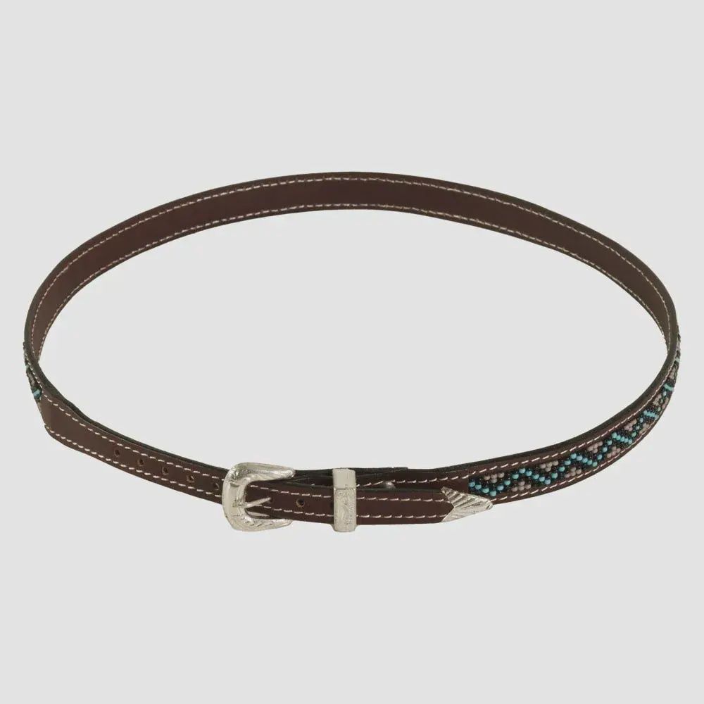 Multicolored Beaded Hat Band - Elan