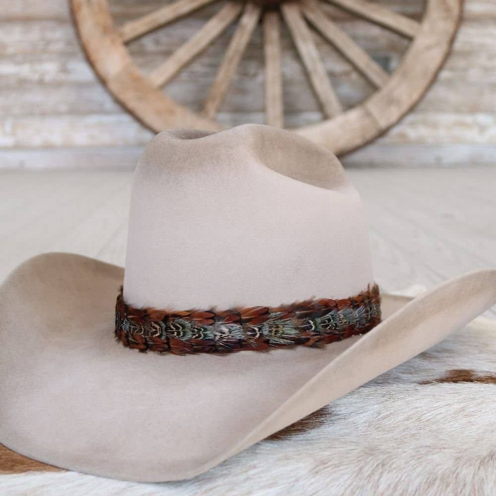 Feather Hat Band - Brazos