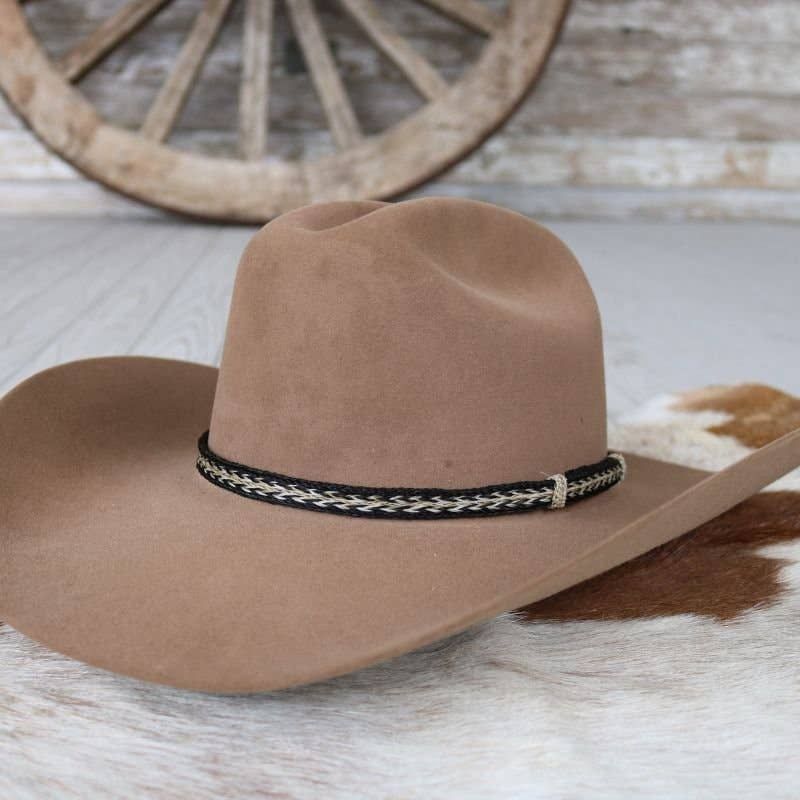 Genuine Horsehair 5 Strand Braided Hat Band - Stedfast