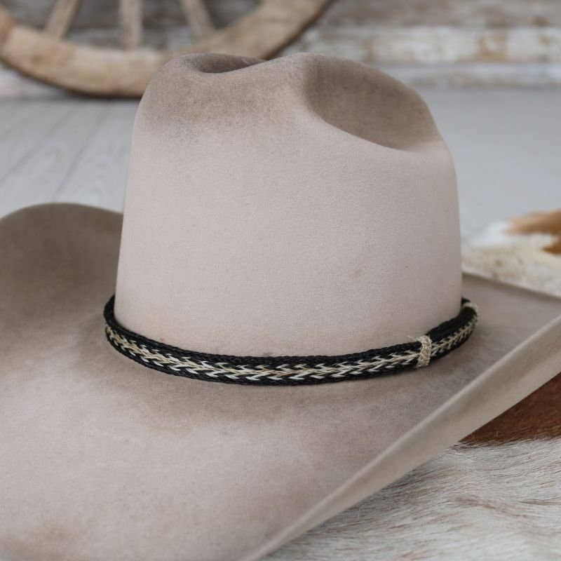 Genuine Horsehair 5 Strand Braided Hat Band - Stedfast