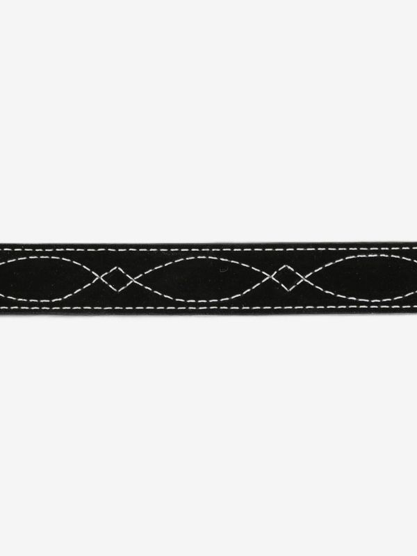 Black Suede Belt
