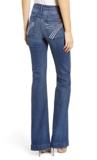 DOJO - Lake Blue - 34" Inseam - 7 For All Mankind