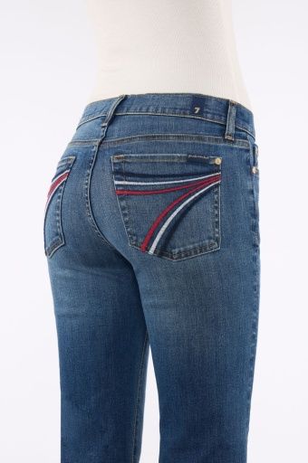 DOJO - Royalty -32" Inseam - 7 For All Mankind, Colour: ROYALTY, Size: 26