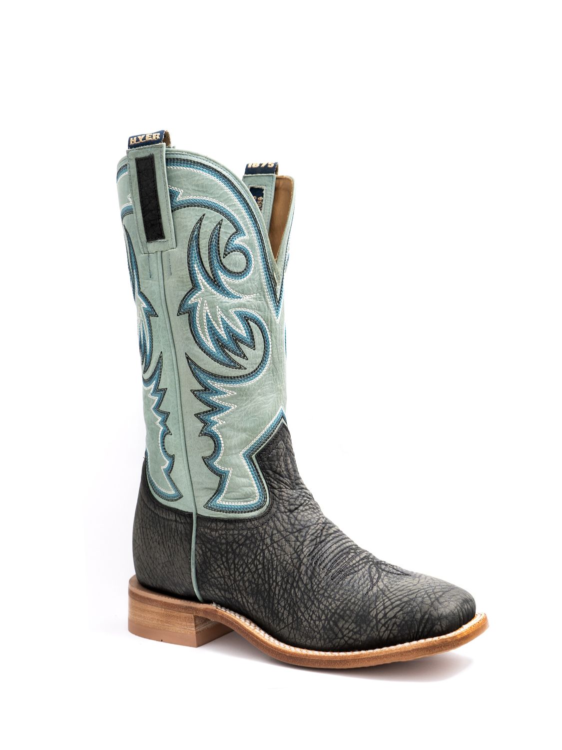 Hyer Men's Sawyer Matte Charcoal &amp; Steel Teal