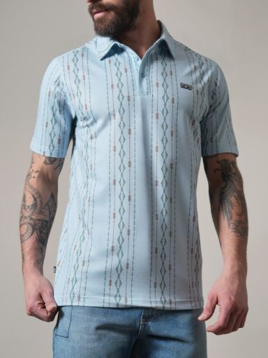 Electro Polo - Mens - Kimes ranch, Colour: LIGHT BLUE, Size: M