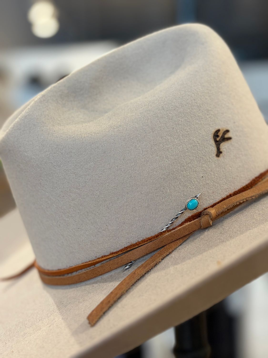 Turquoise Hat Toothpick