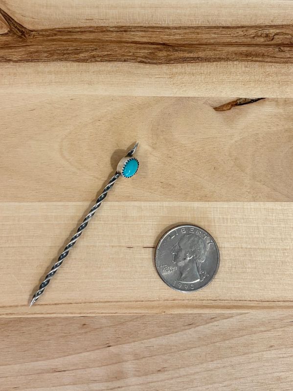 Turquoise Hat Toothpick
