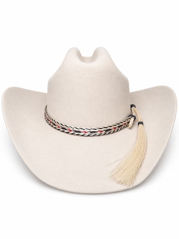 Braided Horsehair Hatband #235 - MT Creations