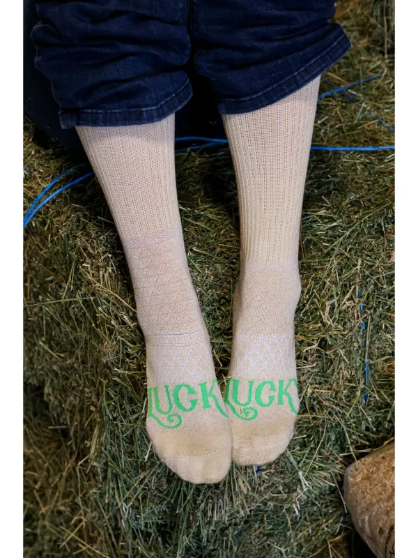 The Cowboy Sock - Tan - Performance Boot Socks