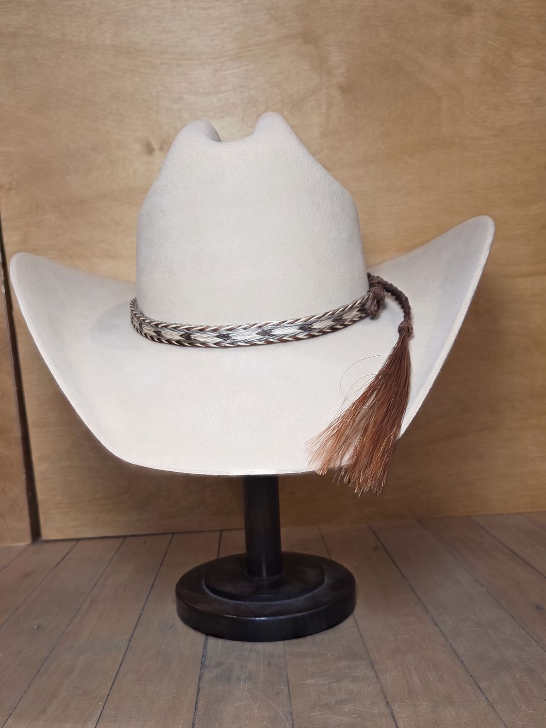 Braided Horsehair Hat Band #224 - MT Creations