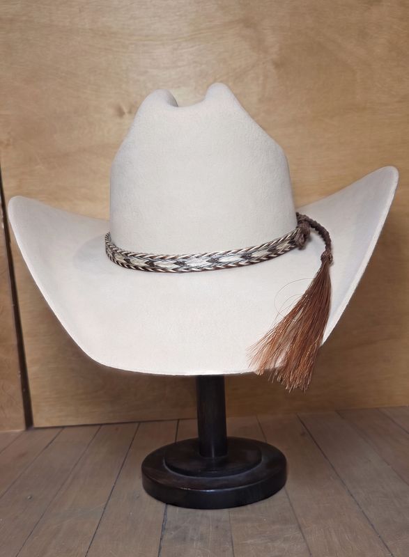 Braided Horsehair Hat Band #224 - MT Creations