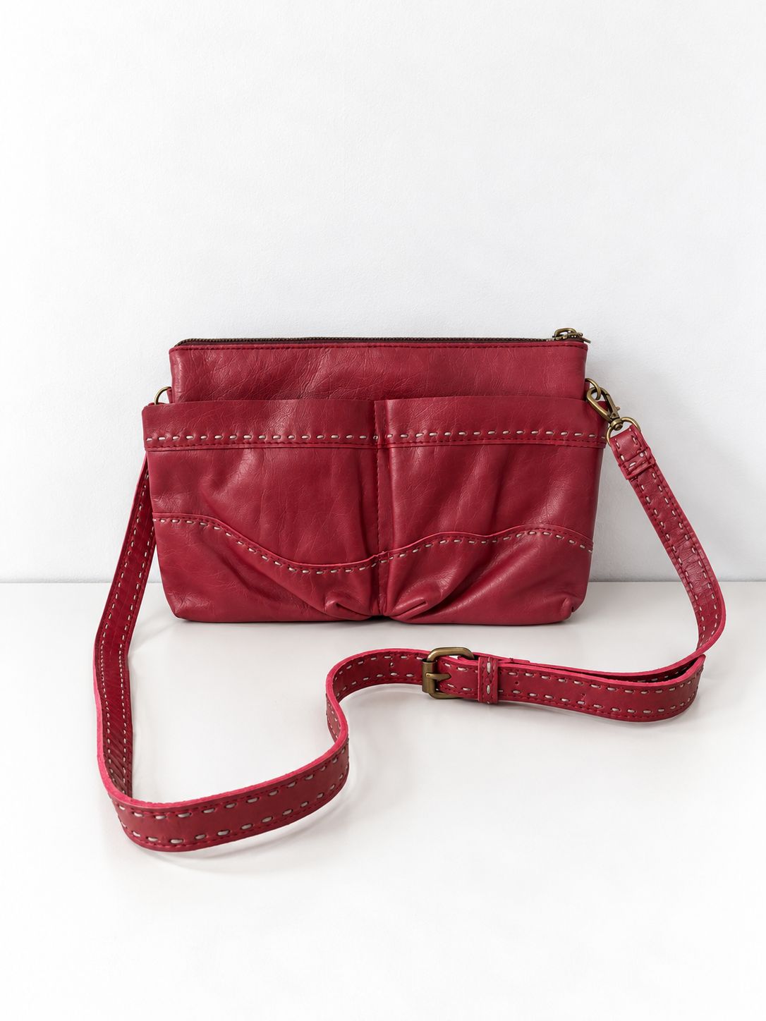 Austin Collection - Payton Purse - Ruby
