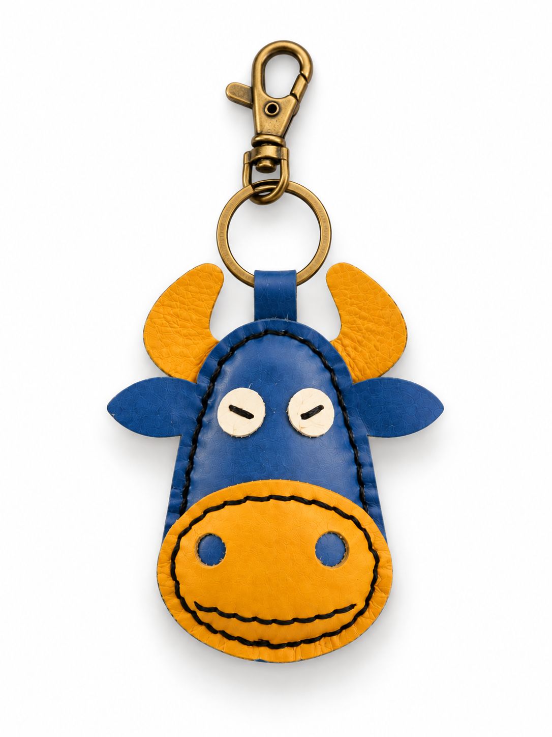 Barnyard Buddies Keychain - Bull