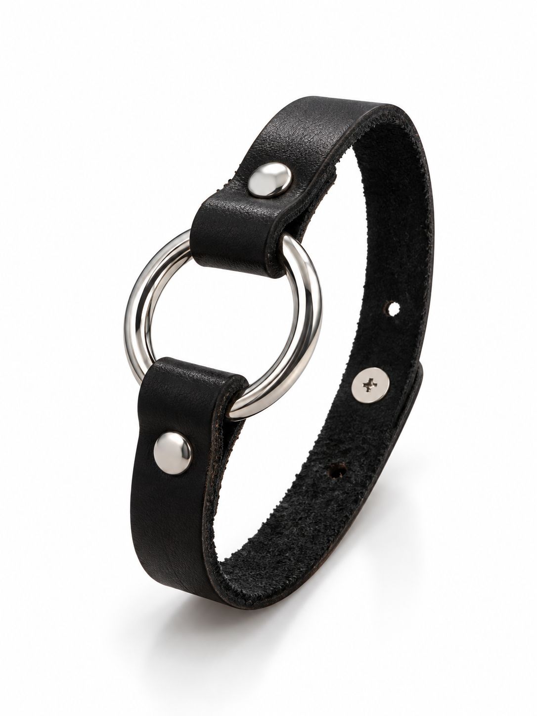 Carrie Leather Bracelet - Black