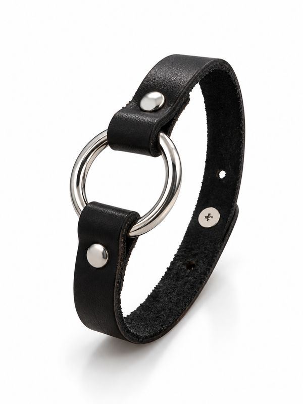 Carrie Leather Bracelet - Black