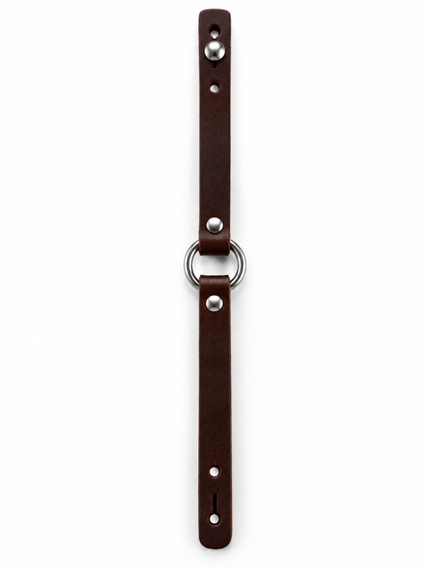Carrie Leather Bracelet - Chocolate Brown
