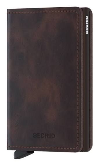 Secrid Slimwallet Vintage - Chocolate