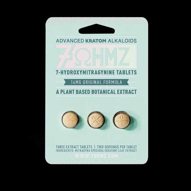 7OHMZ Advanced Kratom Alkaloids 3ct