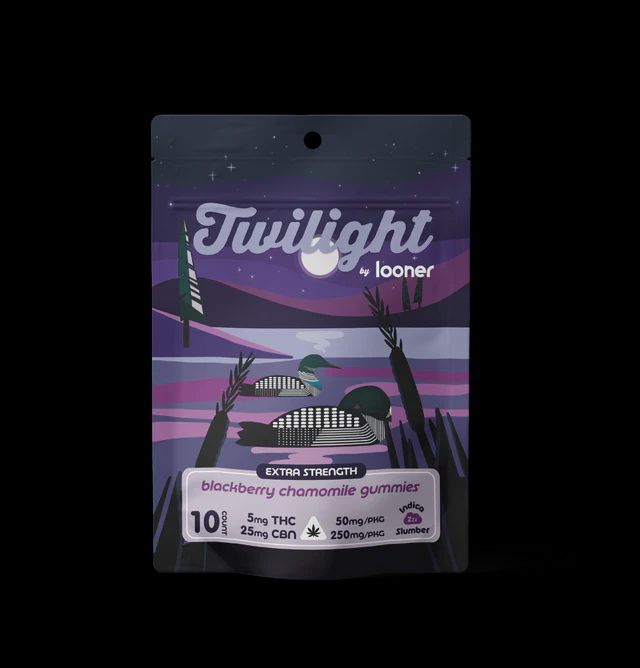 Looner Twilight Extra Strength Blackberry Chamomile