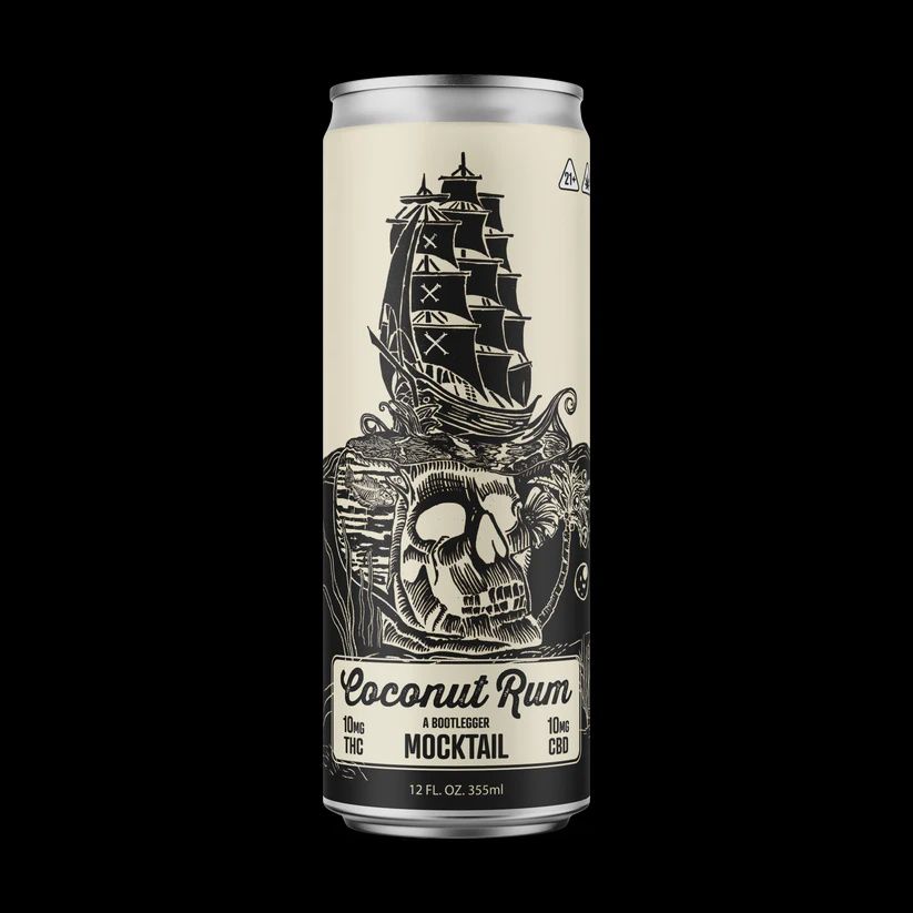 Bootlegger Coconut Rum THC 10mg