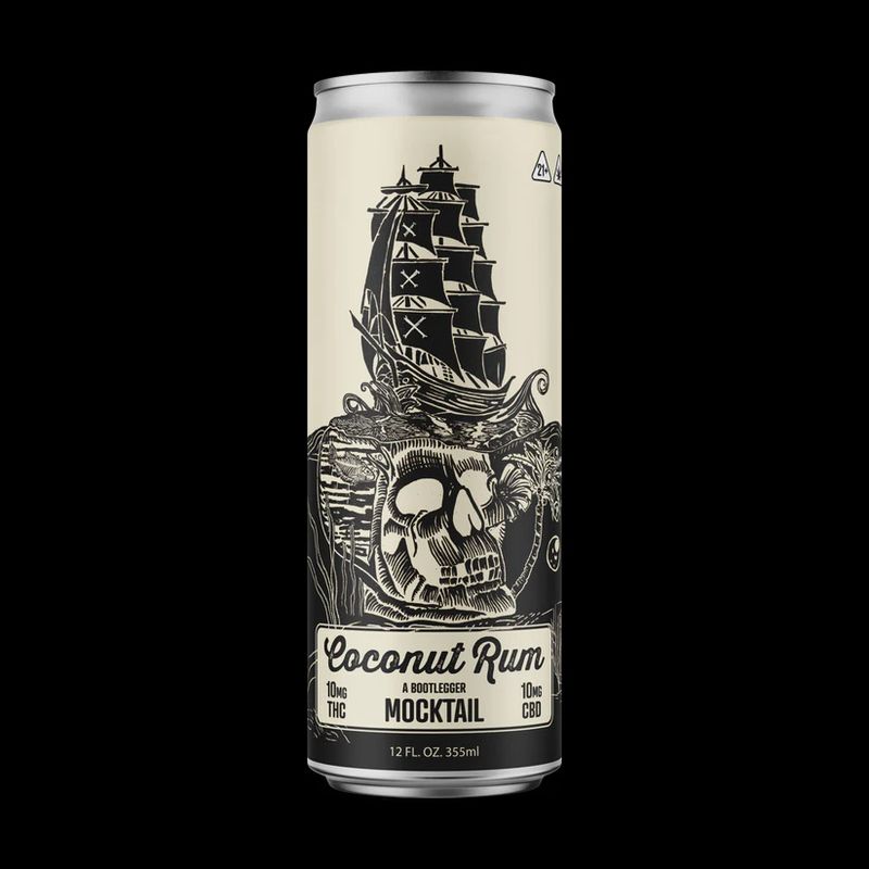 Bootlegger Coconut Rum THC 10mg