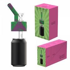 Pop Top Waterpipe Adaptor - Pink Green