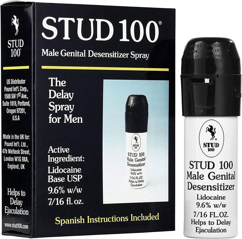 Stud 100 - Male Genital Desensitizer Spray