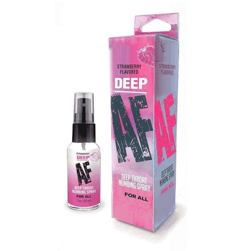 Deep AF Numbing throat Spray