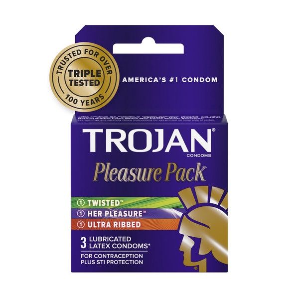 Trojan Pleasure Pack 3pk
