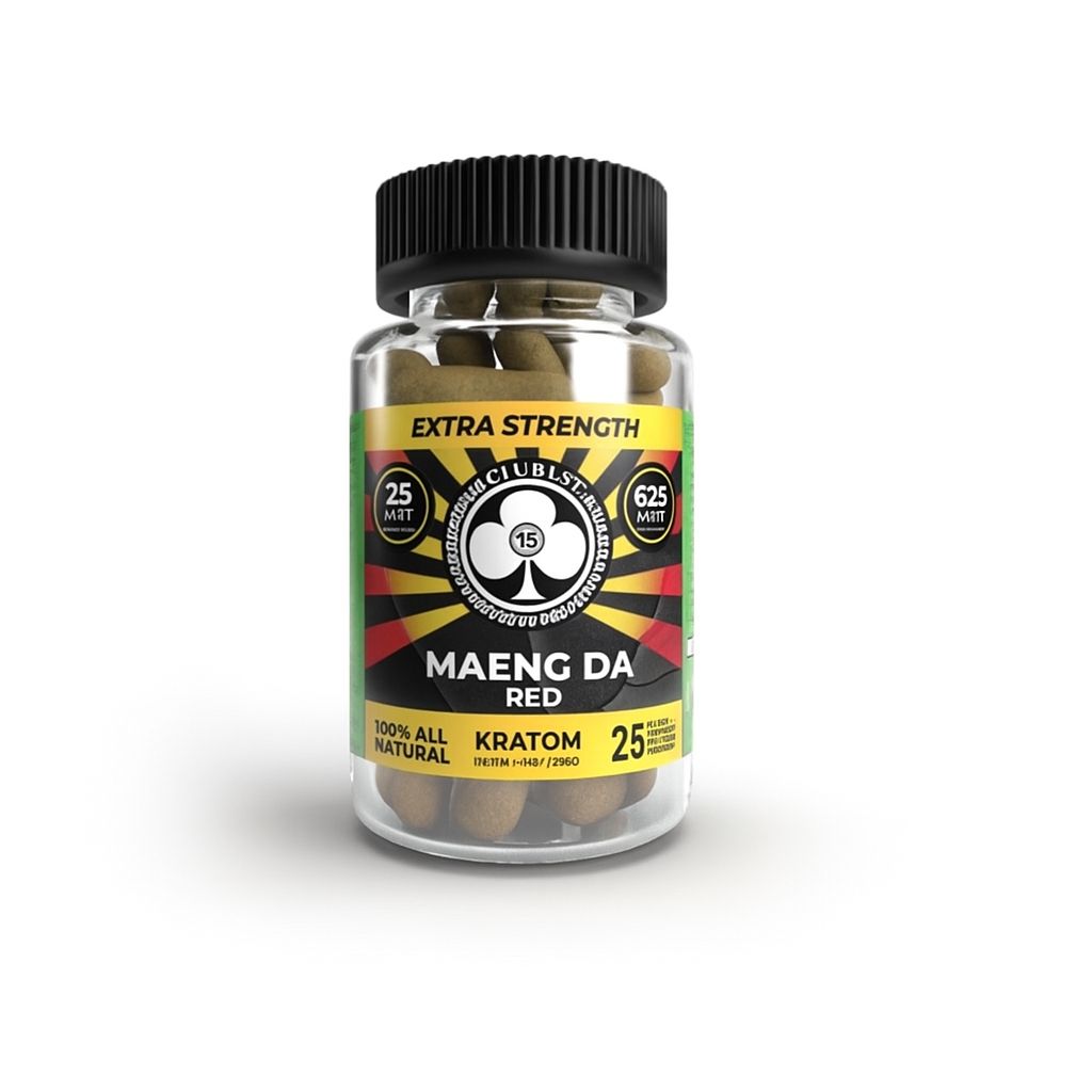Club 13 Extra Strength Red Maeng Da - 25 Caps