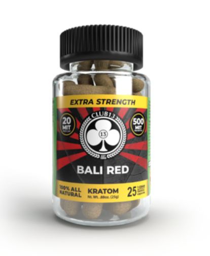 Club 13 Bali Red Extra Strength - 25 Caps