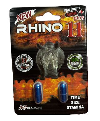 Rhino 11 2pk (blue)