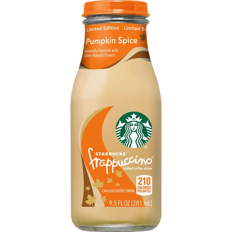 Starbucks Pumpkin Frappuccino 9.5 FL OZ