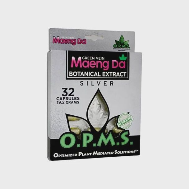 O.P.M.S. Silver - Green Maeng Da 32 ct.