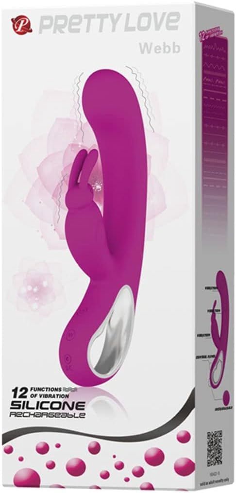Webb Bunny Ears Rabbit Vibrator - 12 Modes