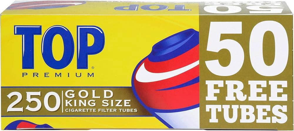 Top Gold King Size Cig Tubes 250