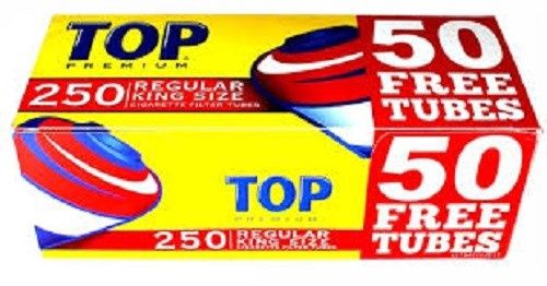 Top Regular King Size Cig Filter Tubes 250