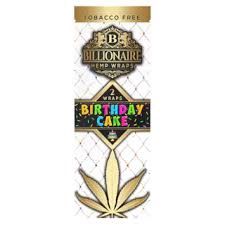 Billionaire Hemp Wrap - Birthday Cake 2pk