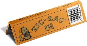 Zig Zag 1 1/4 orange