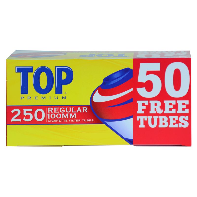 Top 250 Regular 100mm cig filter tubes