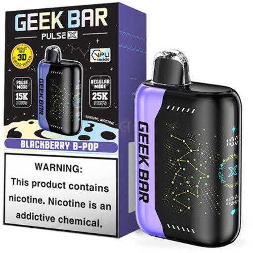 Geek Bar Pulse X - Blackberry B-Burst