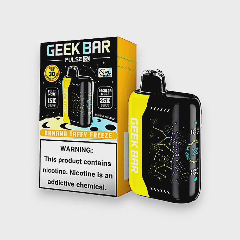 Geek Bar Pulse X - Banana Taffy Freeze