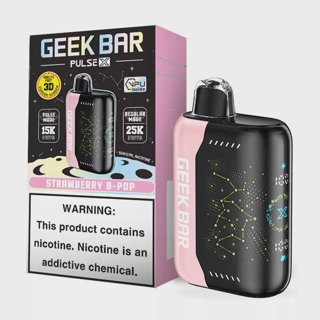 Geek Bar Pulse X - Strawberry B-Burst