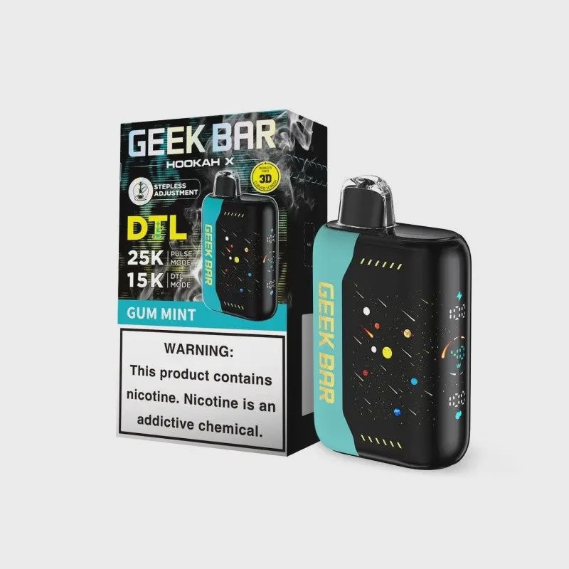 Geek Bar Hookah X - Gum Mint