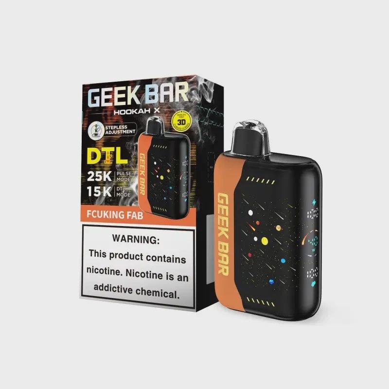 Geek Bar Hookah X Fcuking Fab