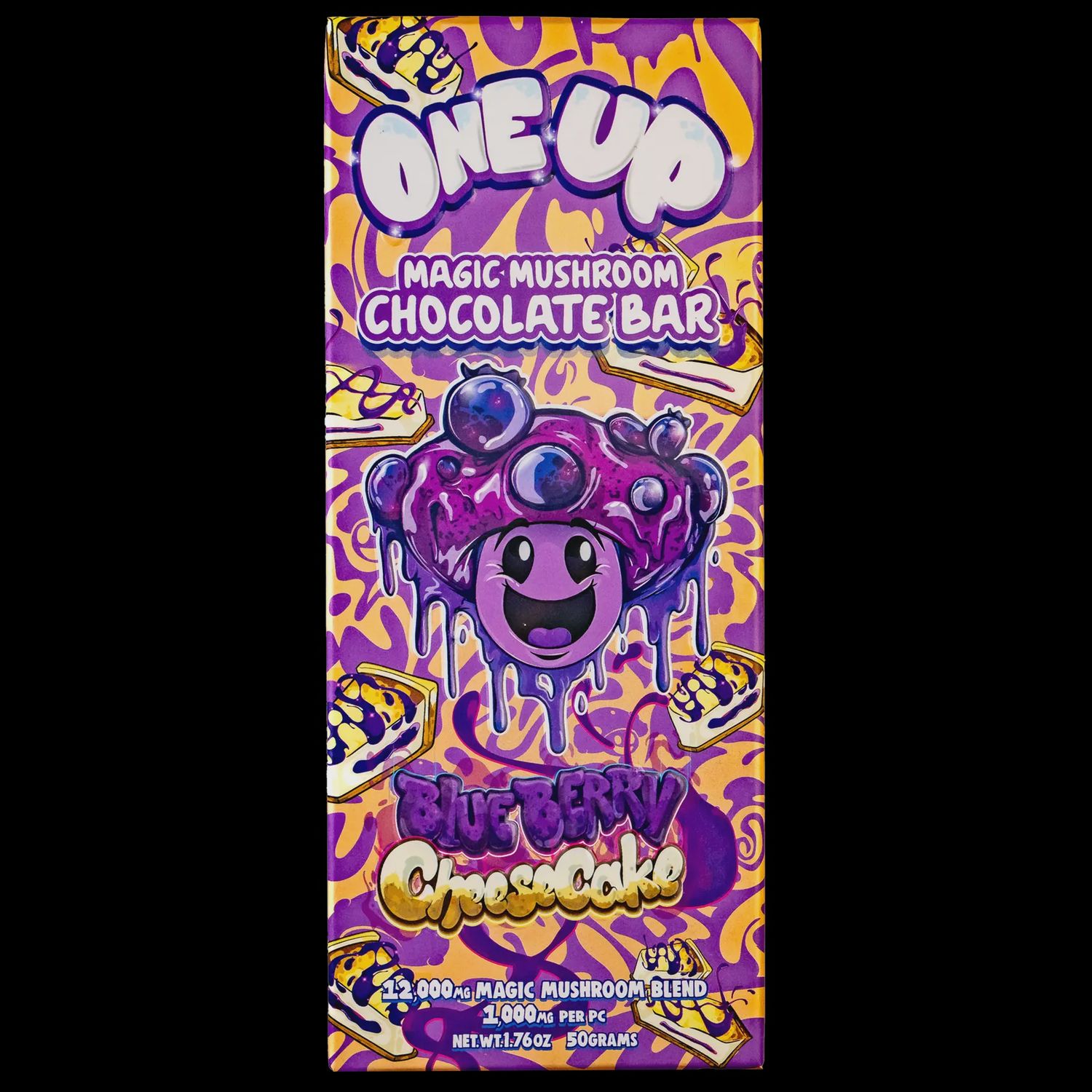 One Up Magic Mushroom Chocolate Bar