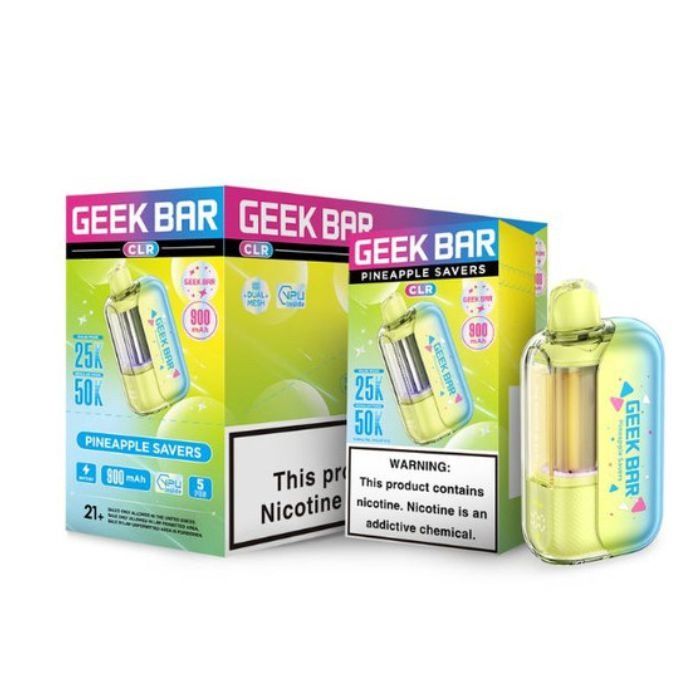 Geek Bar CLR Pineapple Savers 50K