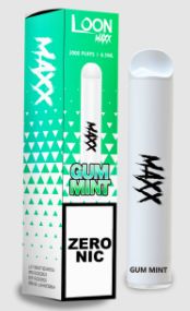 Loon Maxx Zero Nicotine Gum Mint